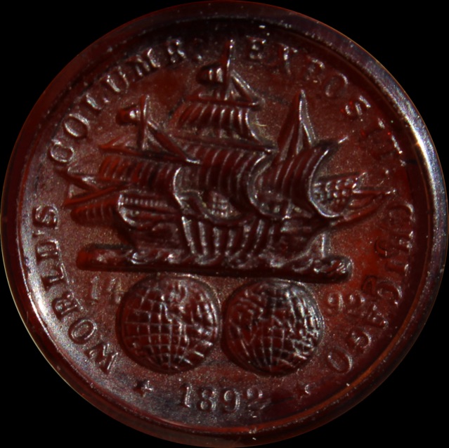 Columbian-Expo-Half-Dollar-Design-Struck-In-Glass.